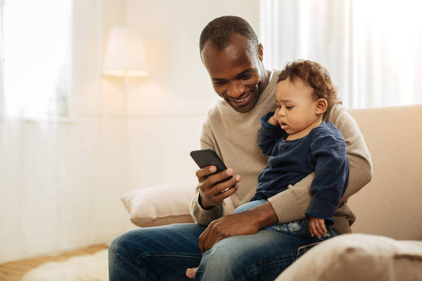 istock Happy father spending time with his son 901083062