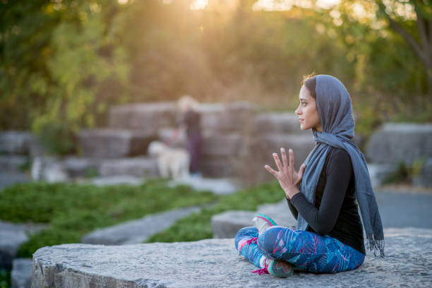 istock Meditation Outdoors 901093634