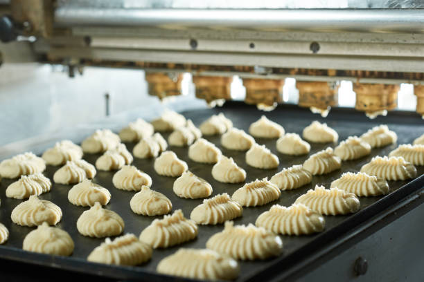 istock little cakes from raw dough on the confectionary conveyor 901105530