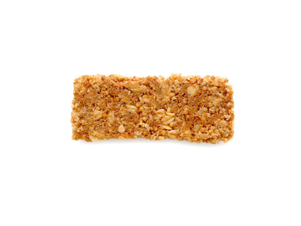 istock Cereal bar or flapjacks made from rolled oats 901124500