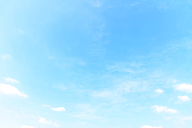 Blue sky with cloud in the morning.