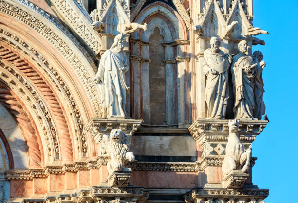 istock Siena Cathedral facade, Tuscany, Italy 901129886