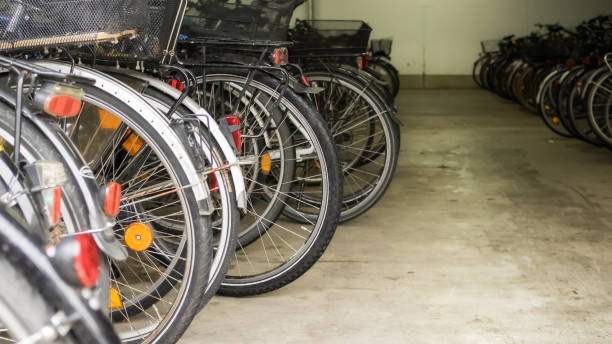istock Many parked bicycles in a garage 901141384