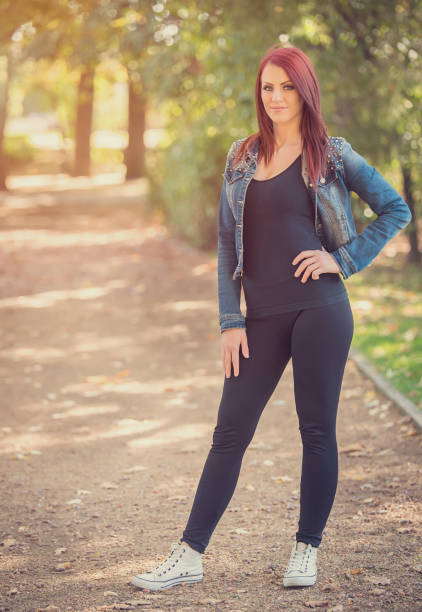 istock Charming woman pose in the nature 901156628