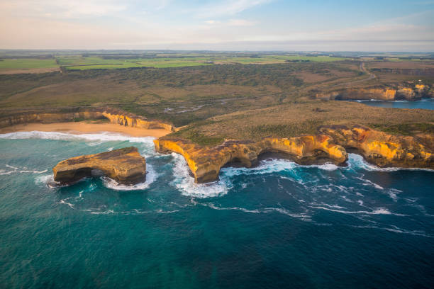 istock Top view of  The Twelve Apostles 901162608