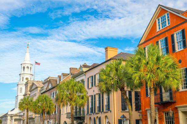 istock Historical downtown area of  Charleston 901163092