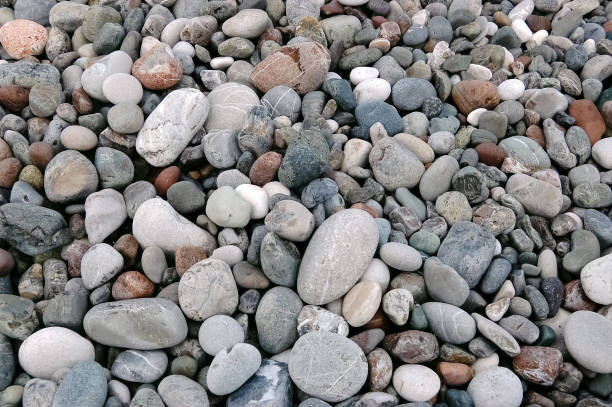 istock Sea pebbles on a Mediterranean beach. 901190338