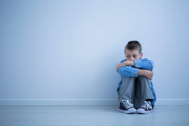 istock Sad alienated child with autism 901195204
