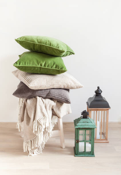 istock gray and green cushions cozy home 901198500