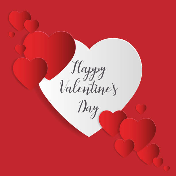 istock Love and Valentine’s day greeting card. Paper art style. Vector illustration. 901198586