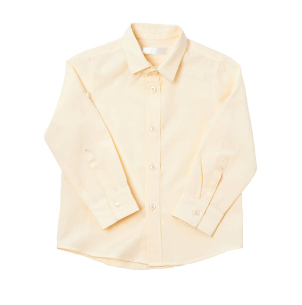 istock Yellow  boy shirt On white background. 901211696