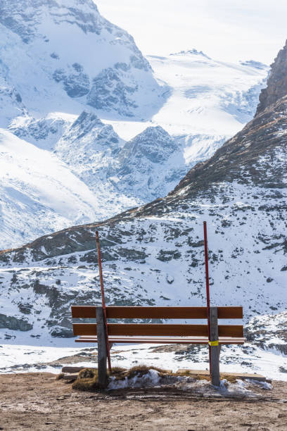 istock The red bench at the Matterhorn peak view point 901215030