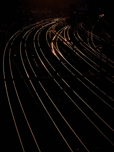 istock railway tracks at sunset in stockholm 901215226