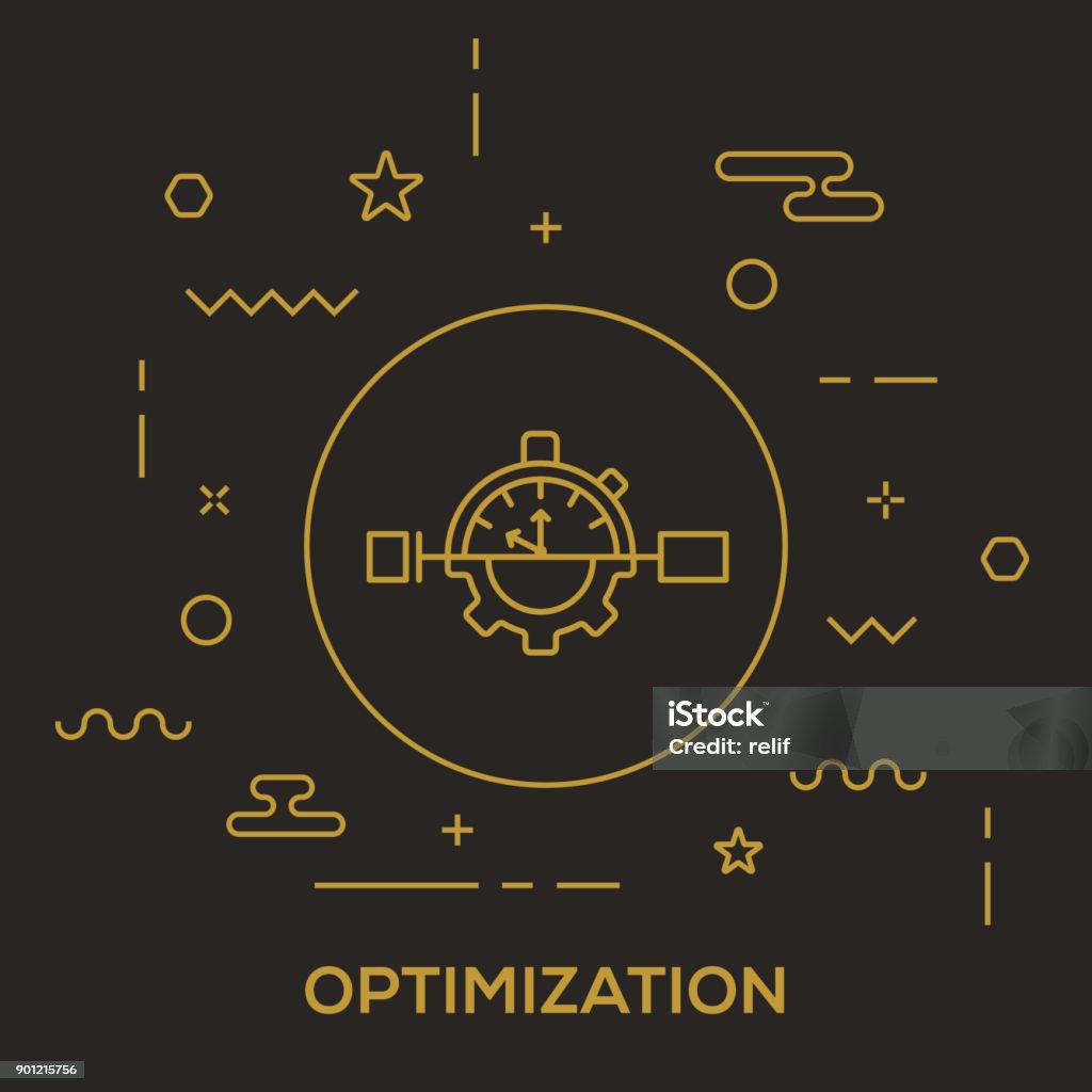 Optimization Concept Stock Illustration - Download Image Now ...
