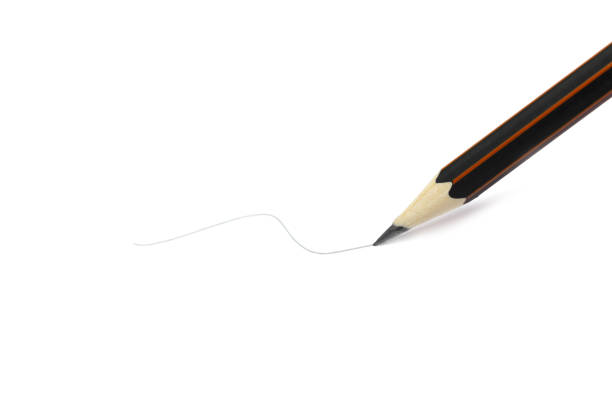 istock Drawing with a black pencil detail 901227556