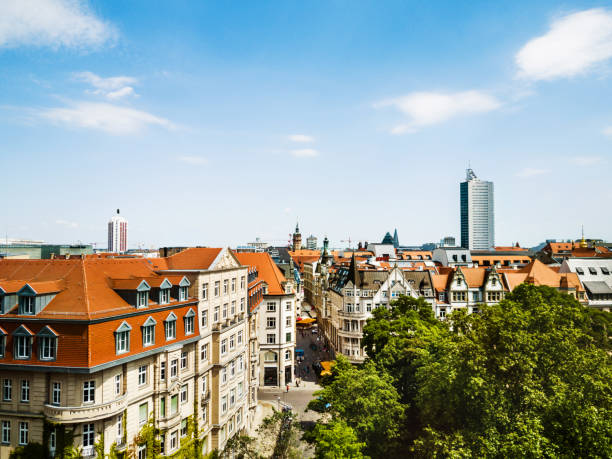 istock Aerial View Of Leipzig 901228262