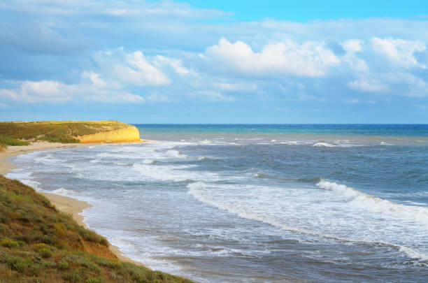 istock Waves running to coast at ocean beach summer time 901240426