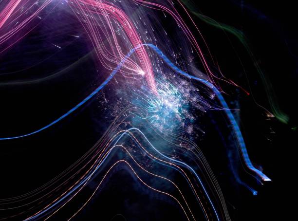 istock Beautiful colorful New years firework over the sea 901240972