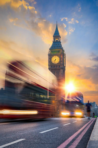 istock Westminster Bridge and Big Ben during evening 901241012