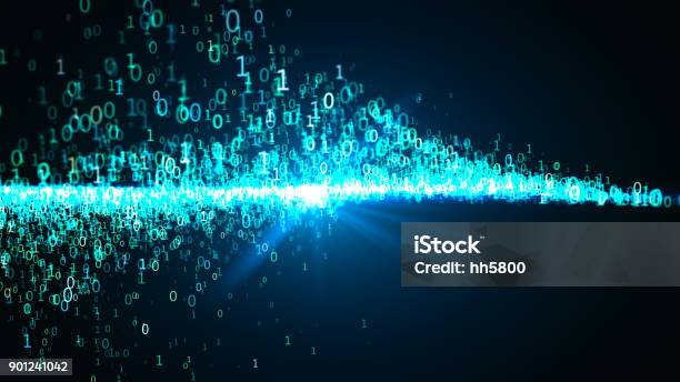 Binary Code Stock Photo - Download Image Now - Coding, Binary Code, Information Superhighway