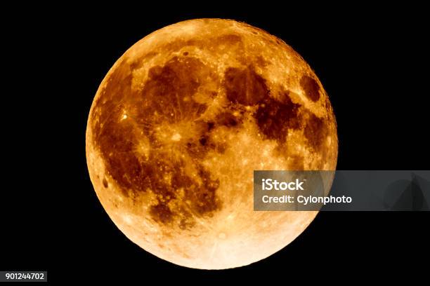 Lunar Eclipse Full Moon Luna Stock Photo - Download Image Now - Total Lunar Eclipse, Lunar Eclipse, Astrology