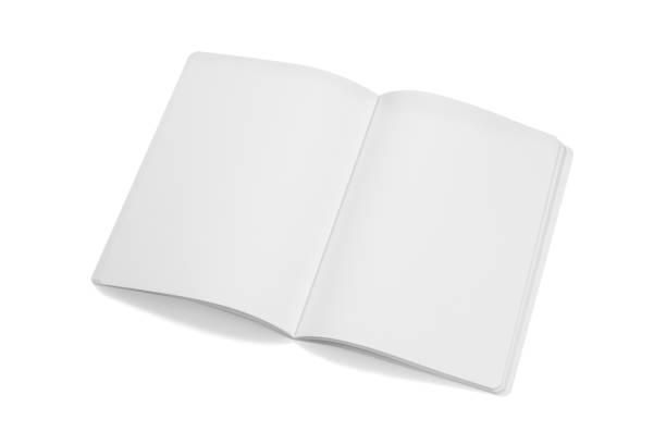 istock Mock-up magazines, book or catalog on white table background. 901260642
