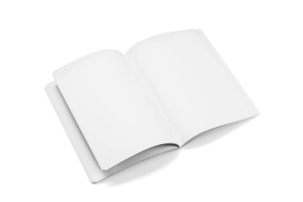 istock Mock-up magazines, book or catalog on white table background. 901260688