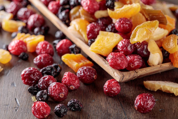 istock Dried fruits and berries. 901265400