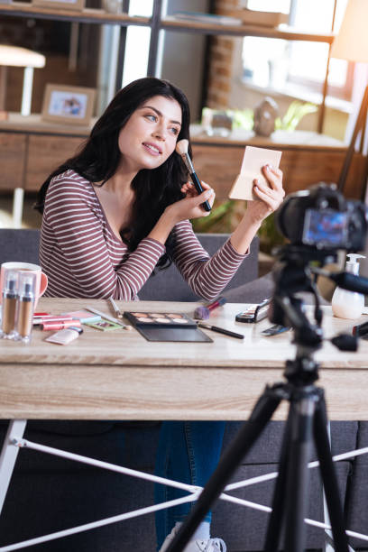 istock Cheerful delighted woman looking into the mirror 901273330