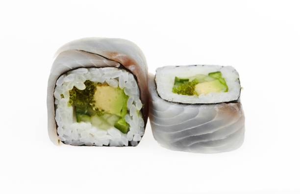istock Delicious sushi isolated on white background. 901273646