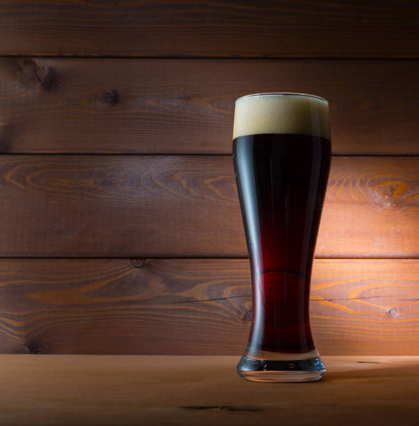 istock Glass of dark beer 901297642