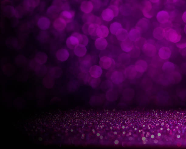 istock Abstract purple bokeh with dark 901304580