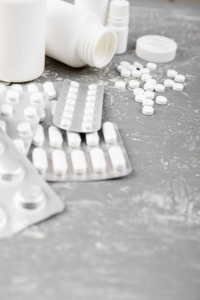 istock Pills. Medicine Pills in blister pack. Tablets and bottle. 901305158