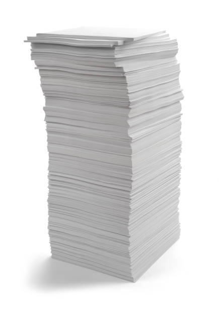 Large Paper File Stock Photo - Download Image Now - Computer Paper, Stack,  Archives - iStock
