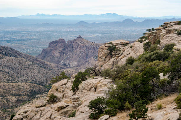 tucson arizona du mont lemmon - mt lemmon photos et images de collection