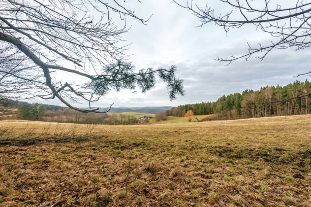 istock panoramic view on the fields of thuringia near Trippstein 901342954