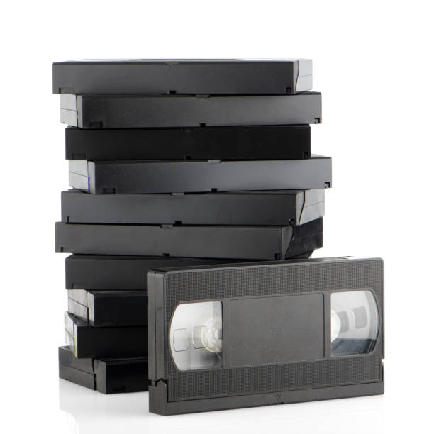 istock Pile of videotapes 901359450