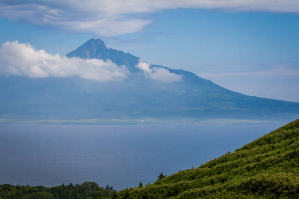 istock Mt. Rishiri from Rebun Island 901390338