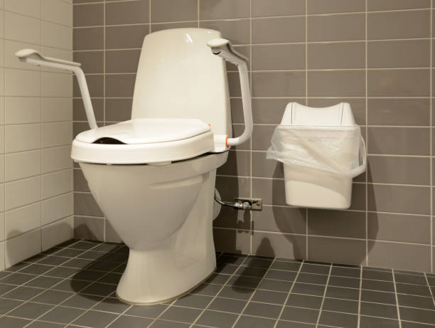istock Toilet for people with disabilities 901391056
