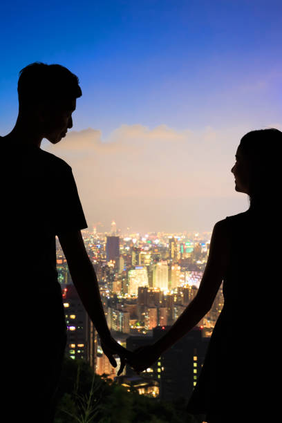 istock silhouette of couple 901398288