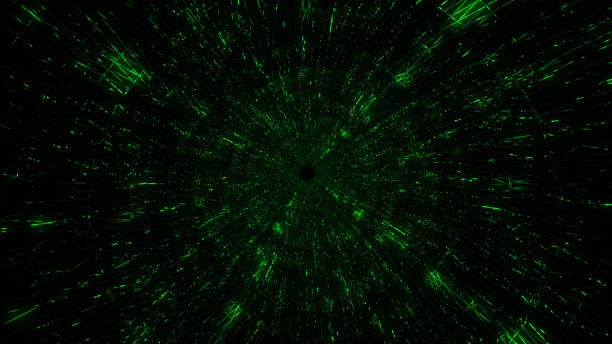 istock Abstract Data Flowing in Futuristic Fiber Optic Tunnel, Technology Background 901401898
