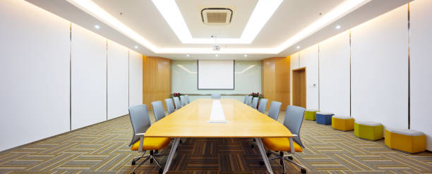 istock interior of modern meeting room 901405044