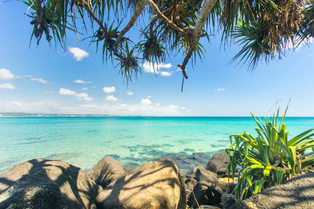 istock Coolangatta on a clear idyllic day on the Gold Coast, Australia 901421420