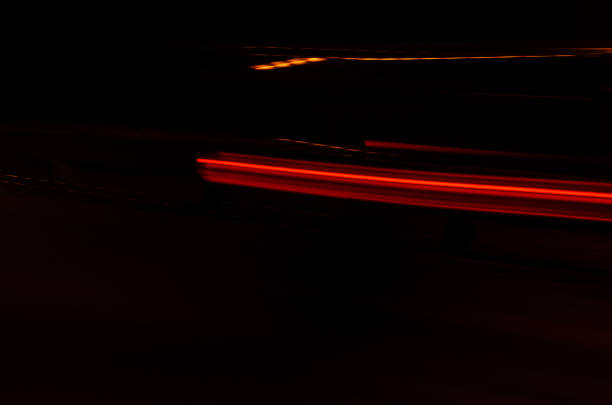 istock Trails of the car lights 901424522