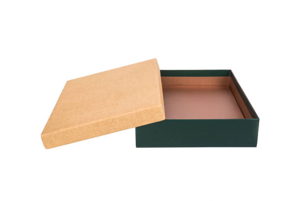 istock Cardboard Gift Box with Golden Yellow Cover 901424572