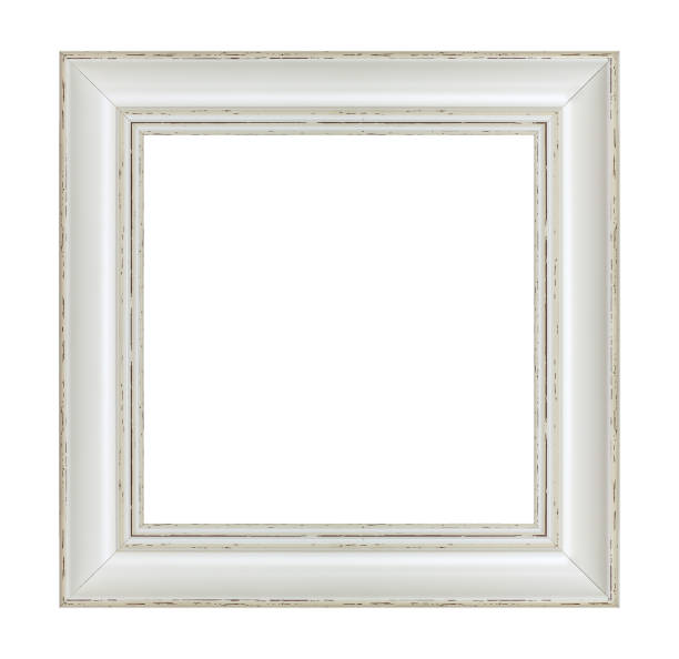 istock vintage wooden frames on white background 901428726