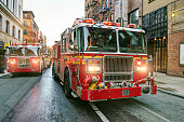 New York fire trucks