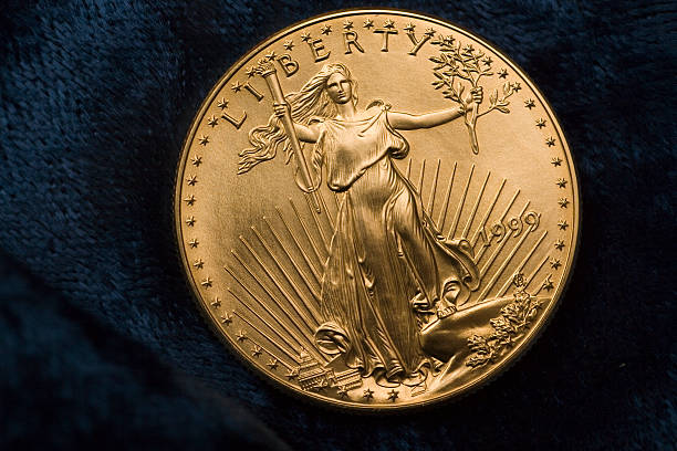 istock Fifty Dollar Liberty Gold Coin 90145606