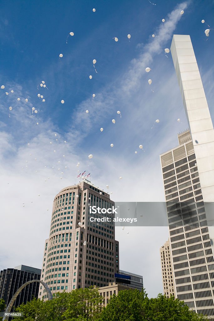 Baloons in der Stadt III - Lizenzfrei Luftballon Stock-Foto