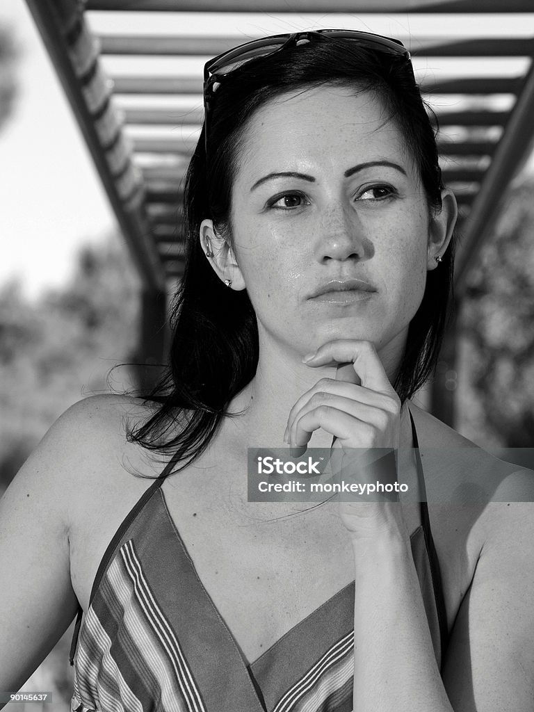 Young Woman in the park  Adult Stock Photo